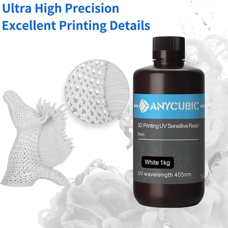 رزین پرینتر سه بعدی آنیکیوبیک مدل ANYCUBIC Basic UV حجم 1 لیتر